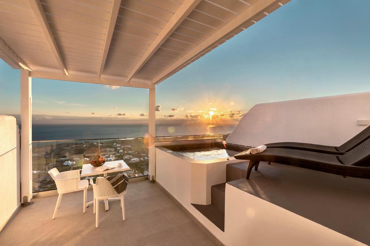 La Estrella 4 Suites With Sea View & 4 Prive Hot Tub Vourvoúlos Extérieur photo