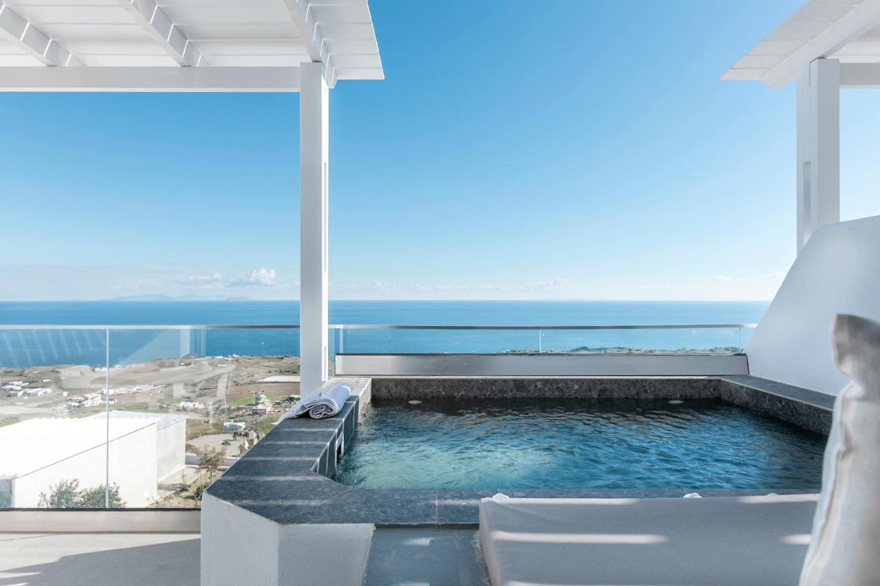 La Estrella 4 Suites With Sea View & 4 Prive Hot Tub Vourvoúlos Extérieur photo