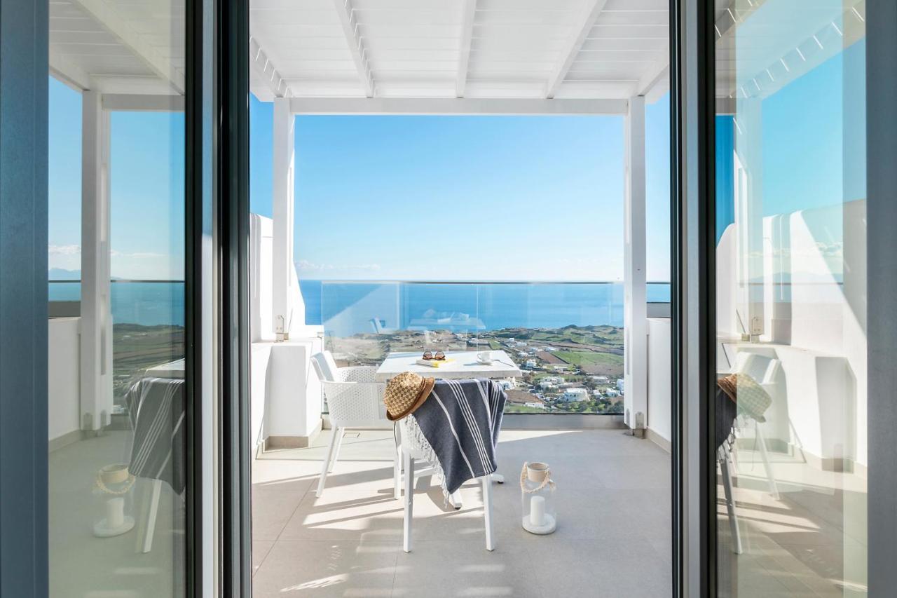 La Estrella 4 Suites With Sea View & 4 Prive Hot Tub Vourvoúlos Extérieur photo